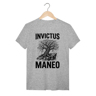 Nome do produto Camiseta Invictus Maneo Frase Resiliência