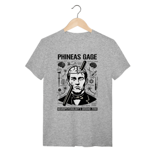 Nome do produto Camiseta Phineas Gage - O Legado da Neurociência