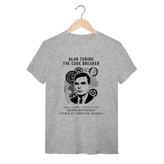 Nome do produto Camiseta Alan Turing - O Pai da Computação
