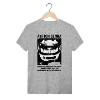 Nome do produto Camiseta Ayrton Senna: O Gap da Lenda – Edição Especial