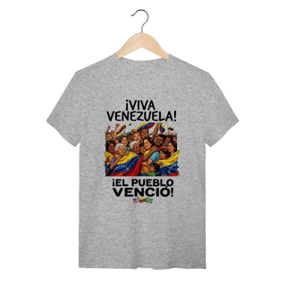 Nome do produto Camiseta Viva Venezuela: O Povo Venceu – Edição Especial e Histórica 2026
