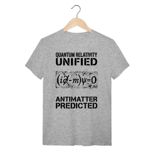 Nome do produto Camiseta Equação de Dirac – Física Quântica