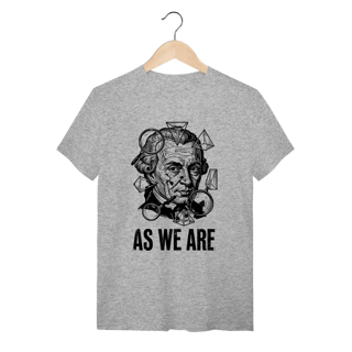 Nome do produto Camiseta Immanuel Kant – Coleção Razão Pura (As We Are)
