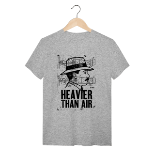 Nome do produto Camiseta Santos Dumont – Coleção Heavier Than Air (3 Estampas Exclusivas)