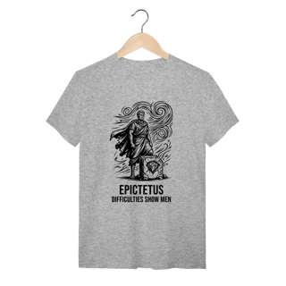 Nome do produto Camiseta Epicteto – O Manual (Frases Estoicas)