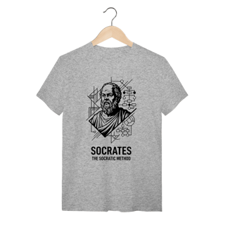 Nome do produto Camiseta Sócrates – Filosofia