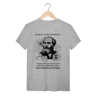 Nome do produto Camiseta Equações de Maxwell - A Unificação da Luz