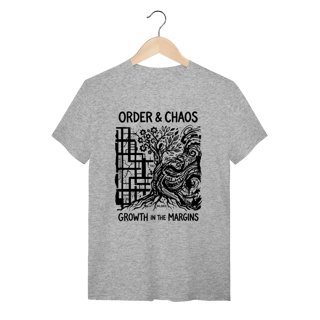 Nome do produto Camiseta Order & Chaos: O Equilíbrio do Tao e Jung