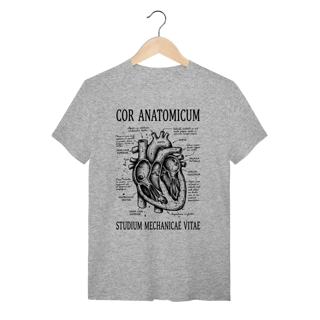 Nome do produto Camiseta Coração Anatômico Da Vinci: A Mecânica da Vida