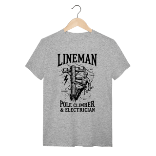 Nome do produto Camiseta Lineman: O Legado da Alta Tensão