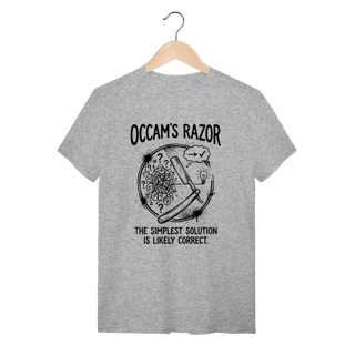 Nome do produto Camiseta Navalha de Ockham: A Lógica Pura