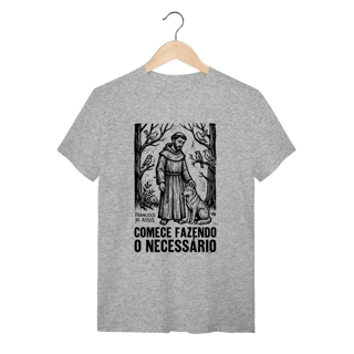 Nome do produto Camiseta Francisco de Assis – Filosofia e Sabedoria