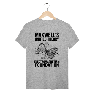 Nome do produto Camiseta Equações de Maxwell Eletromagnetismo