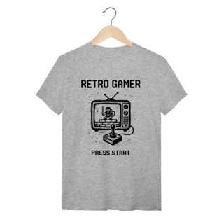Nome do produto Camiseta Retro Gamer: A Era 8-Bits