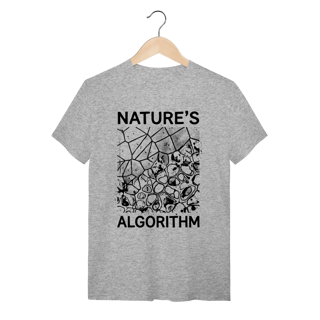Nome do produto Camiseta Voronoi Diagram: A Geometria da Natureza (Arquitetura & Math)