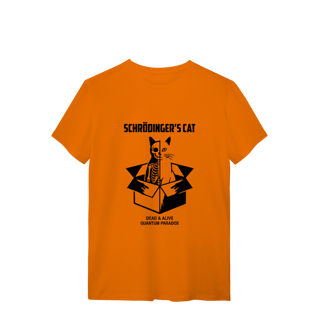 Nome do produto Camiseta Schrödinger's Cat - Paradoxo da Física Quântica | Edição Limitada