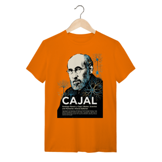 Nome do produto Camiseta Santiago Ramón y Cajal - A Arte da Neurociência