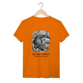 Nome do produto Camiseta Black Caiman Concept - 100% Algodão Unissex Premium