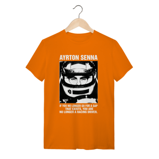 Nome do produto Camiseta Ayrton Senna: O Gap da Lenda – Edição Especial