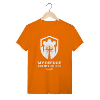 Nome do produto Camiseta Salmo 91: My Refuge and Fortress – Edição Especial Proteção Divina