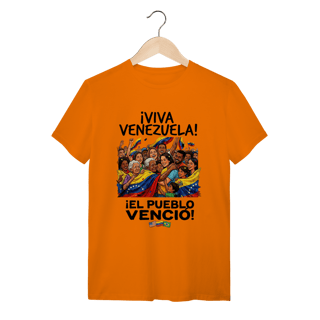 Nome do produto Camiseta Viva Venezuela: O Povo Venceu – Edição Especial e Histórica 2026