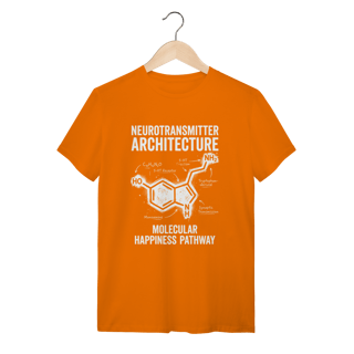 Nome do produto Camiseta Molécula de Serotonina: A Fórmula da Felicidade