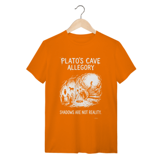 Nome do produto Camiseta Alegoria da Caverna: A Realidade Revelada