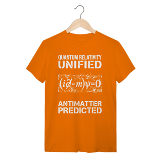 Nome do produto Camiseta Equação de Dirac – Física Quântica