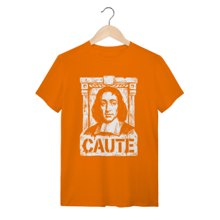Nome do produto Camiseta Baruch Spinoza – Caute (Filosofia e Ética)