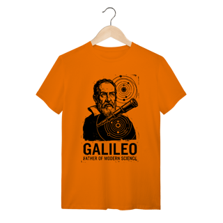 Nome do produto Camiseta Galileo Galilei – Astronomia e Ciência