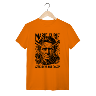 Nome do produto Camiseta Marie Curie Ciência Unissex Algodão Premium