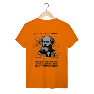 Nome do produto Camiseta Equações de Maxwell - A Unificação da Luz