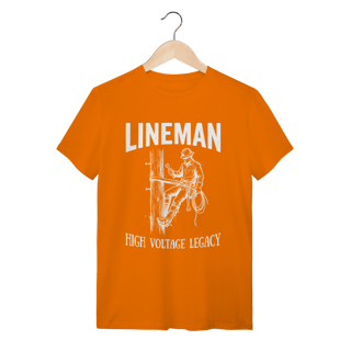 Nome do produto Camiseta Lineman: O Legado da Alta Tensão