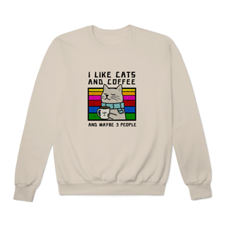 Nome do produto Moletom Gato & Café