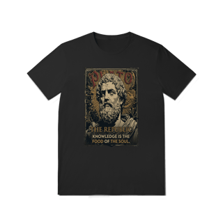 Nome do produto Camiseta Platão - A República - Edição Limitada Coleção Filosofia