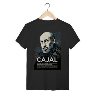 Camiseta Santiago Ramón y Cajal - A Arte da Neurociência