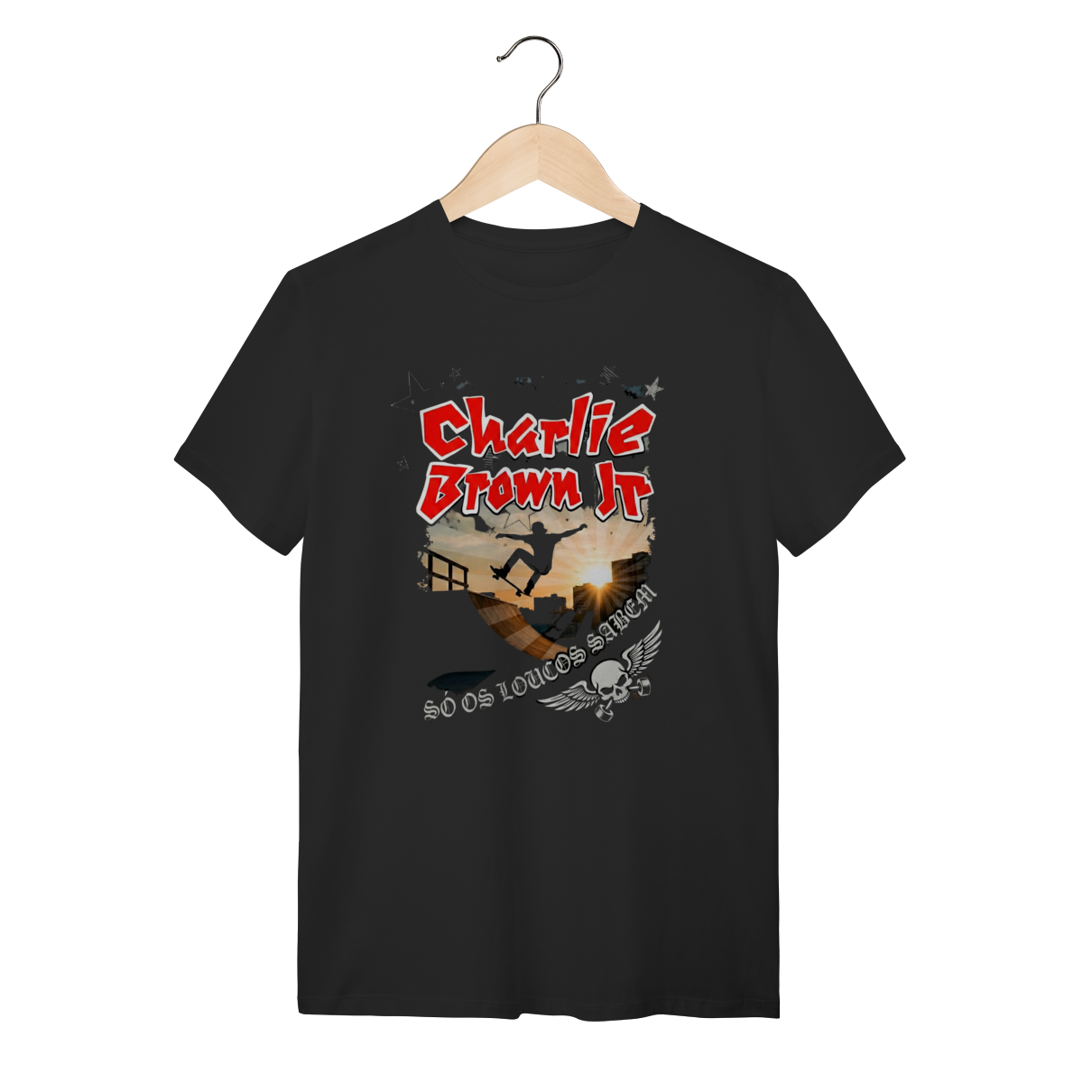 Nome do produto: Camiseta Charlie Brown Jr Céu Azul Concept - 100% Algodão Unissex Premium