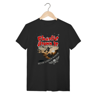 Camiseta Charlie Brown Jr Céu Azul Concept - 100% Algodão Unissex Premium