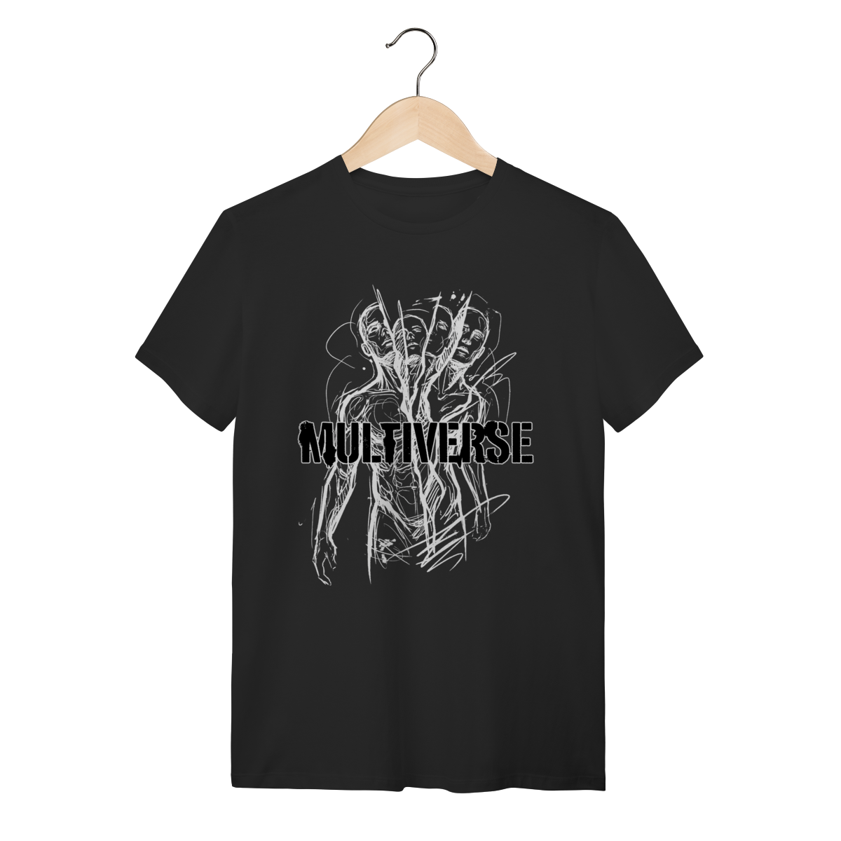 Nome do produto: Camiseta Multiverso: Explore Suas Infinitas Versões