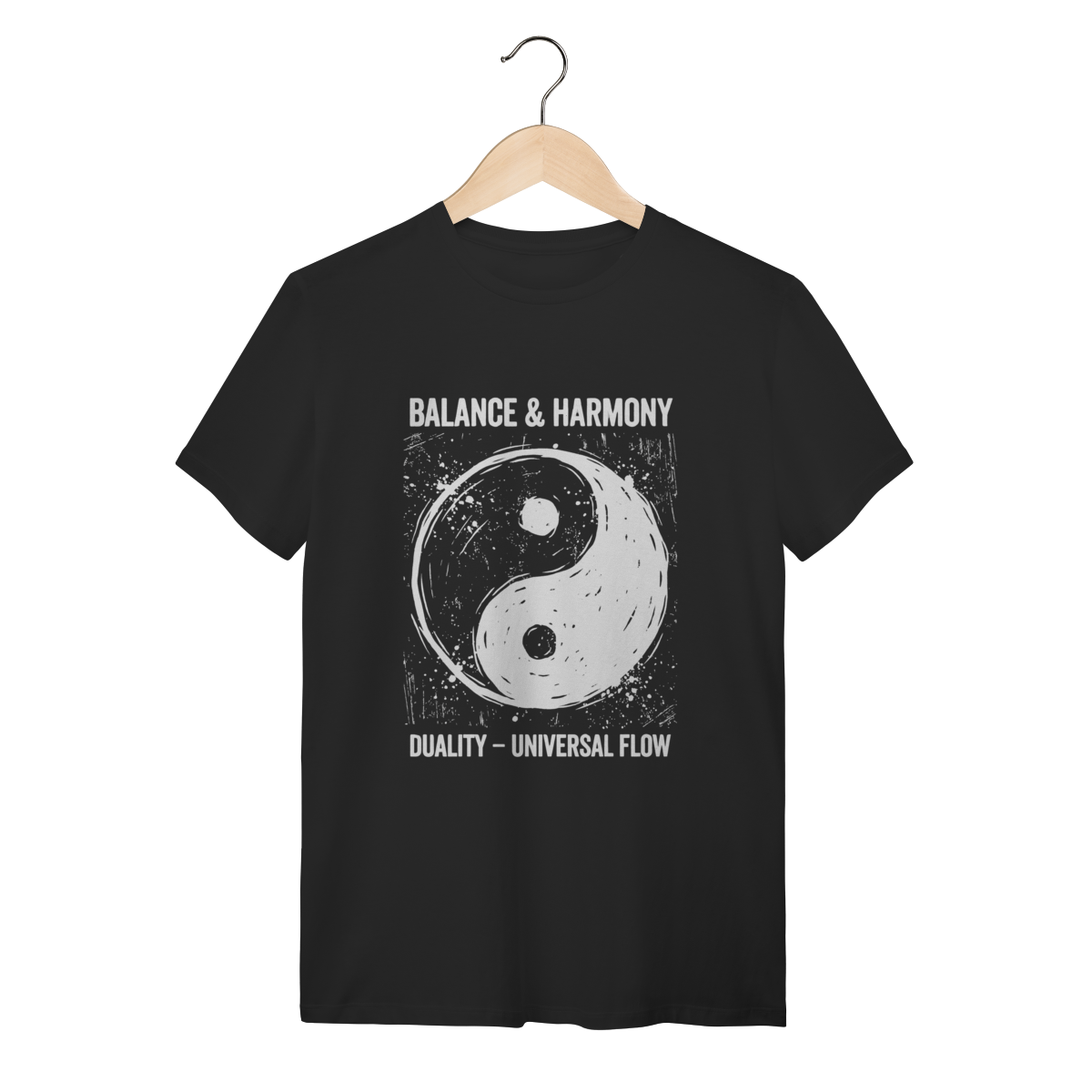 Nome do produto: Camiseta Yin Yang: O Equilíbrio do Caos