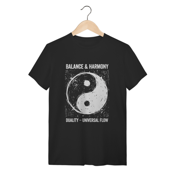 Camiseta Yin Yang: O Equilíbrio do Caos