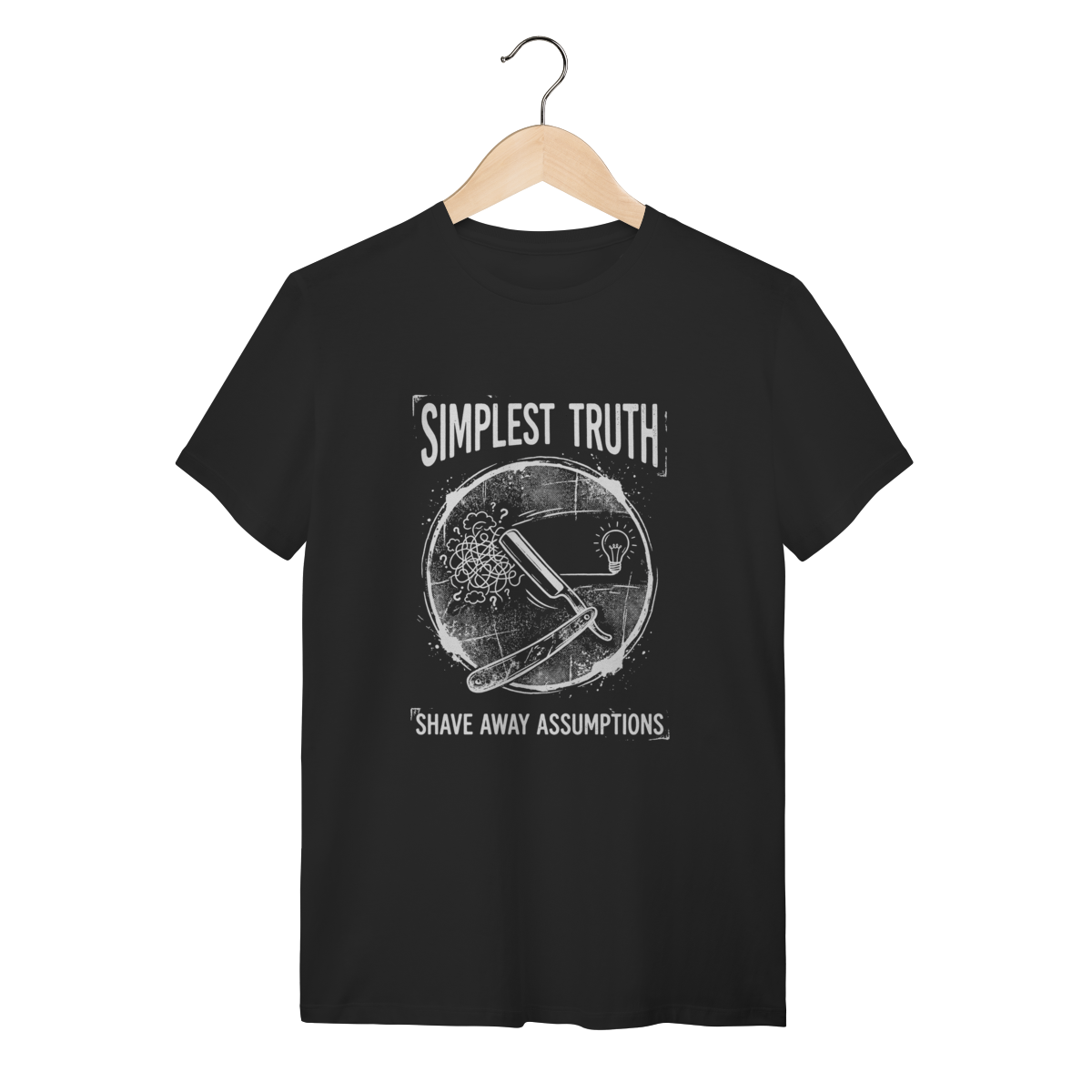 Nome do produto: Camiseta Navalha de Ockham: A Lógica Pura