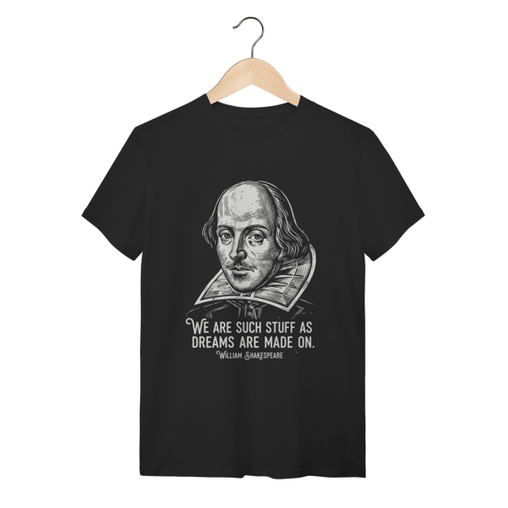 Camiseta William Shakespeare – Literatura-Classica-Teatro