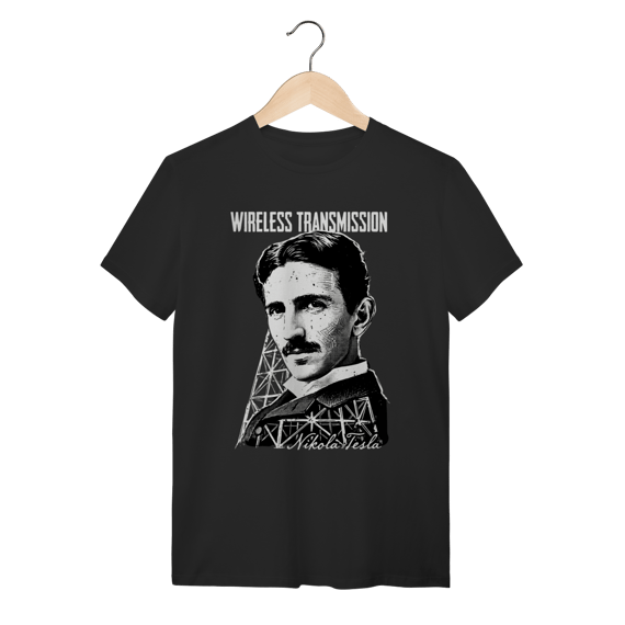 Camiseta Nikola Tesla – Engenharia Elétrica