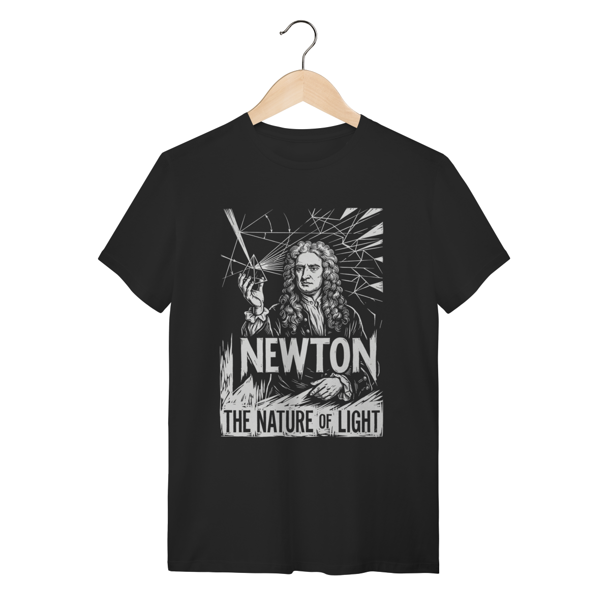 Nome do produto: Camiseta Isaac Newton – Física Clássica