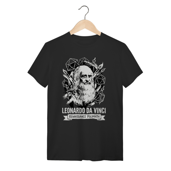 Camiseta Leonardo da Vinci – Renascimento e Arte