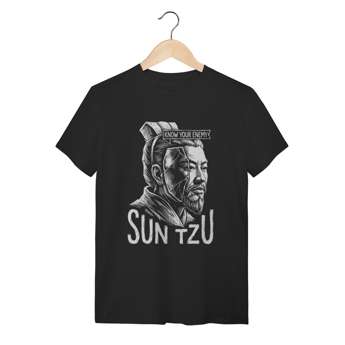 Nome do produto: Camiseta Sun Tzu – A Arte da Guerra
