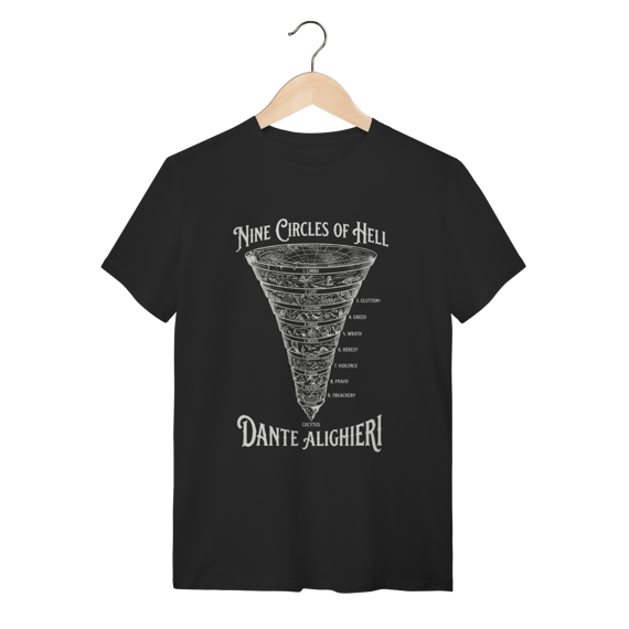 Camiseta Dante Alighieri – Literatura Clássica