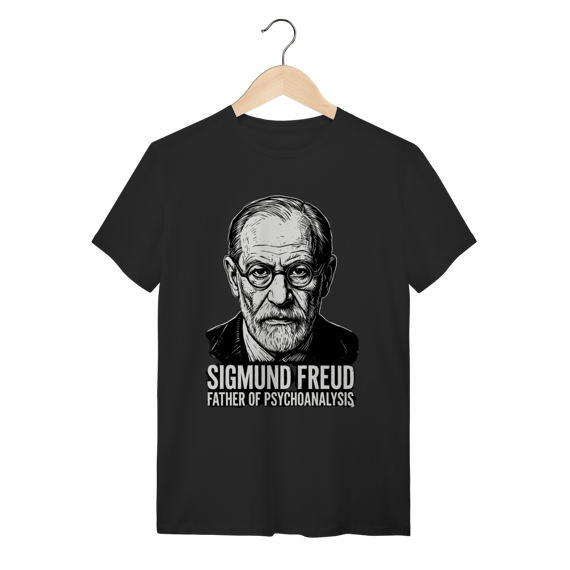 Camiseta Sigmund Freud – Psicologia e Ciência