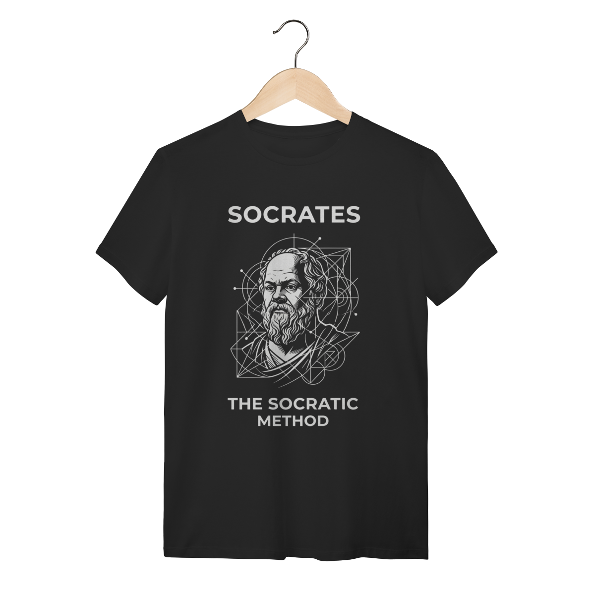 Nome do produto: Camiseta Sócrates – Filosofia